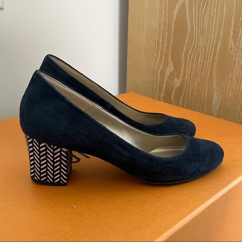 Handmade women's leather pumps